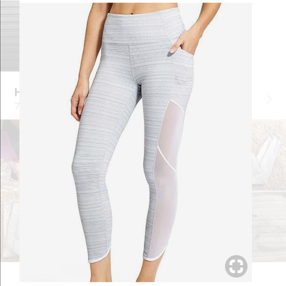 Athleta High Rise  Chaturanga to Tow Capri - Mesh